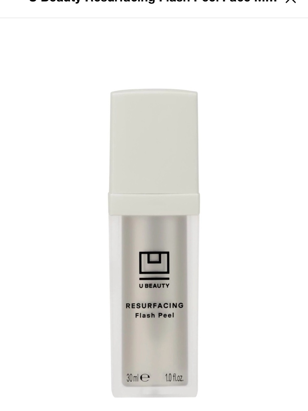 U Beauty Resurfacing Flash Peel NEW